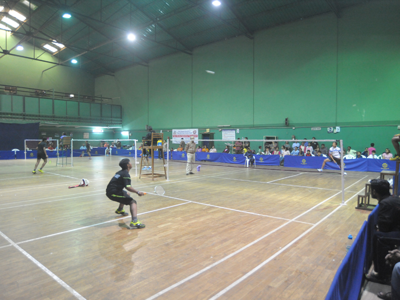 Indoor Badminton Courts 